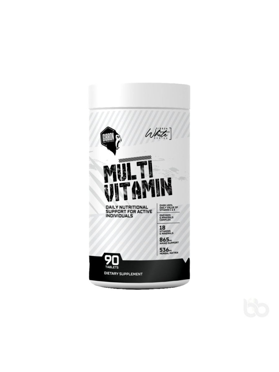 Multi Vitamins 90 Tablets By Gibbon Nutrition | ميلتي فيتامين 90 حبة